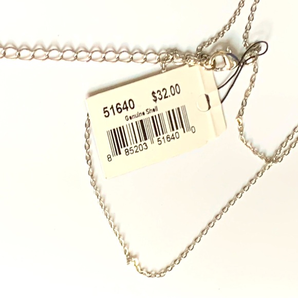 🐚14”/8” Double Strand Genuine Turquoise Shell w/ Silver Tone Delicate Filigree - Picture 12 of 12